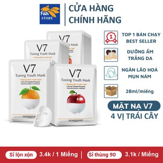 (Có Bán Sỉ) MẶT NẠ TRÁI CÂY BIOAQUA V7 TONING MASK