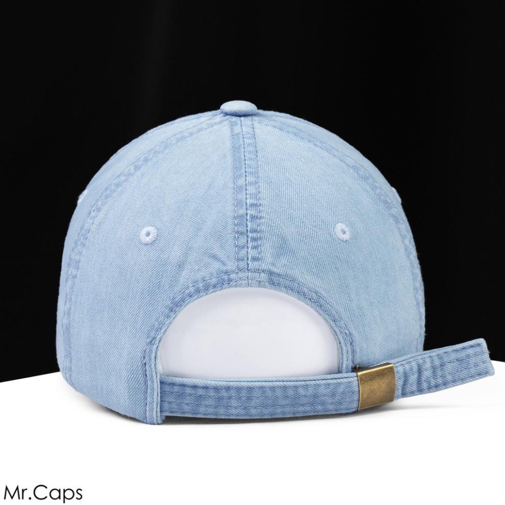 Nón lưỡi trai Jean Rách Trước nam nữ MrCAPs freesize, full hộp, XANH và ĐEN