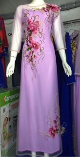 Áo dài mẹ,bà sui