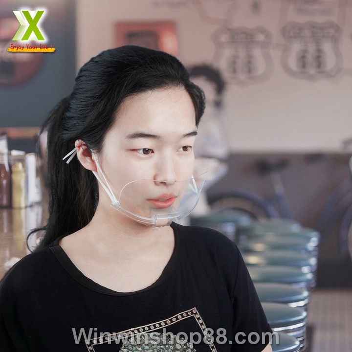 Khẩu trang nhựa trong suốt làm bếp, phun xăm, spa - Do_luu_niem | BigBuy360 - bigbuy360.vn