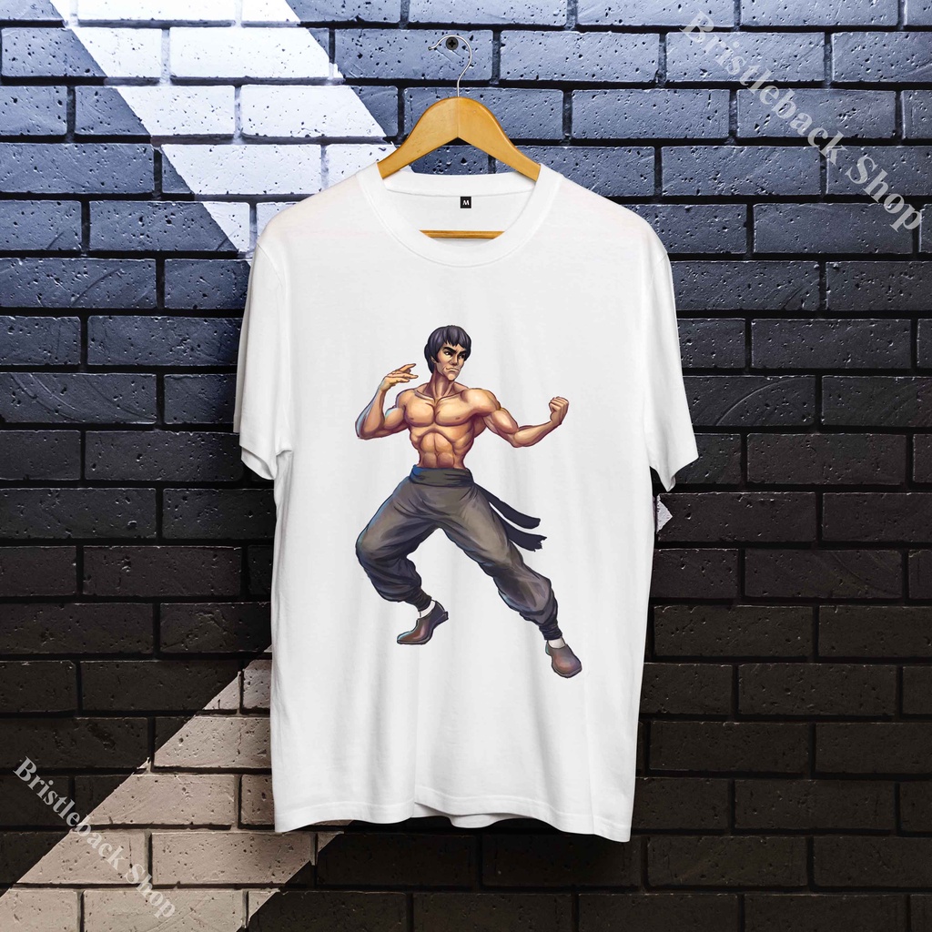 🍬Áo Thun hình diễn viên Lý Tiểu Long - Bruce Lee T-Shirt cá tính - S27CD5-487