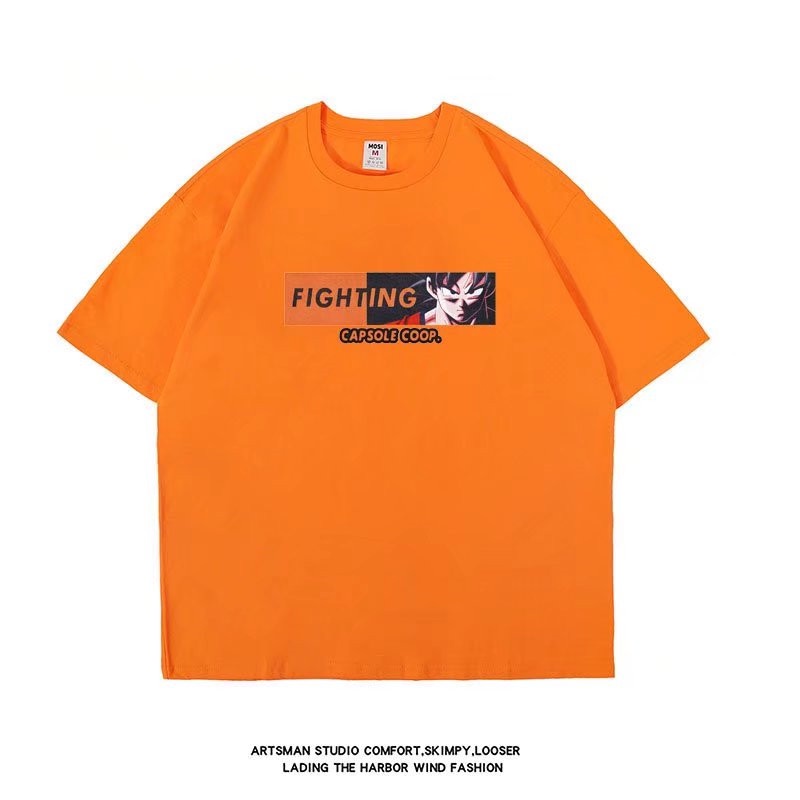 【M-8XL】Áo Thun Tay Lỡ Dáng Rộng In Chữ Thời Trang Mùa Hè Mới Cho Nam