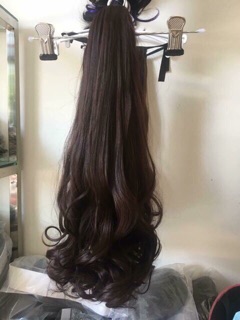 Tóc ngoặm kẹp cao cấp❤️💕freeship- ảnh thật