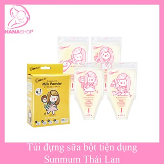 Túi trữ sữa bột Sunmum Thái Lan