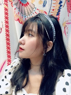 Cài tóc bản to - turban