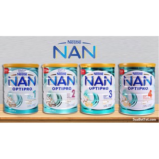 Sữa bột nestle nan optipro số 1-2-3