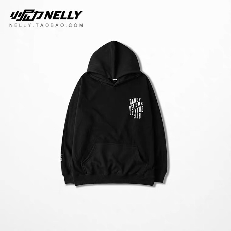 Áo Hoodie nỉ bông  Nelly Heybig unisex form rộng DANDY