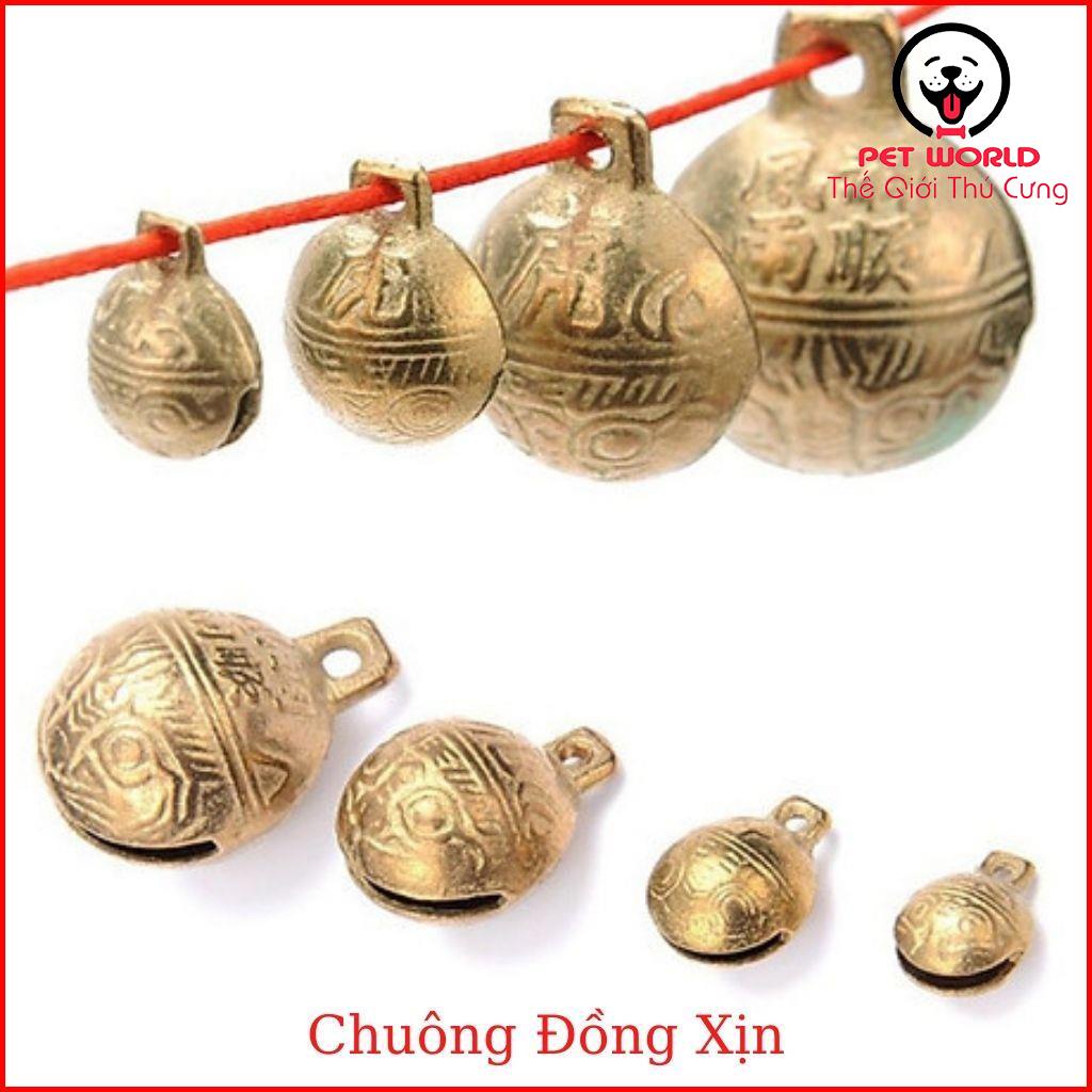 Chuông đồng lục lạc đeo cổ chó mèo