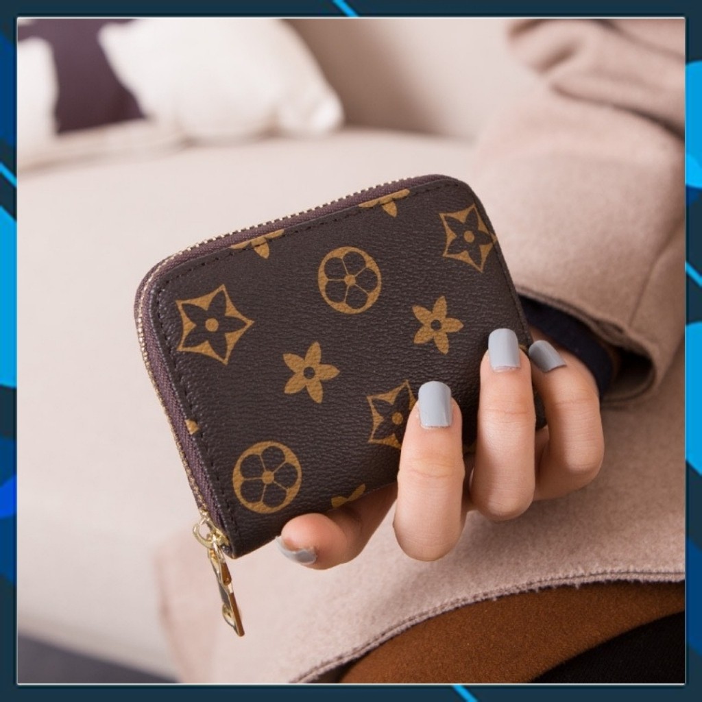 Ví Nữ Mini❤️Freeship❤️Ví Nữ Ngắn Họa Tiết Có Khóa Kéo Nhiều Ngăn Chất Da Bền Đẹp | BigBuy360 - bigbuy360.vn