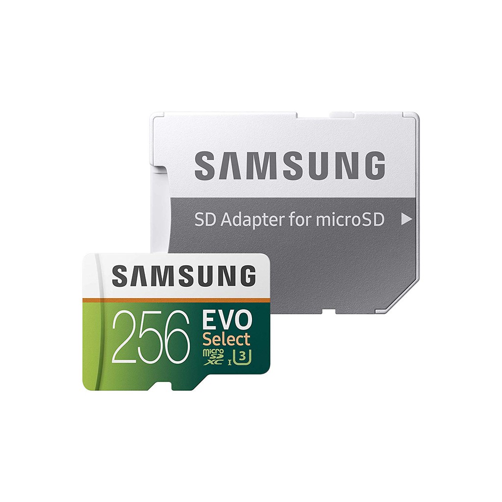 Thẻ nhớ microSD Samsung EVO Select Class 10 UHS-1 U3 64/128/256 GB | BigBuy360 - bigbuy360.vn