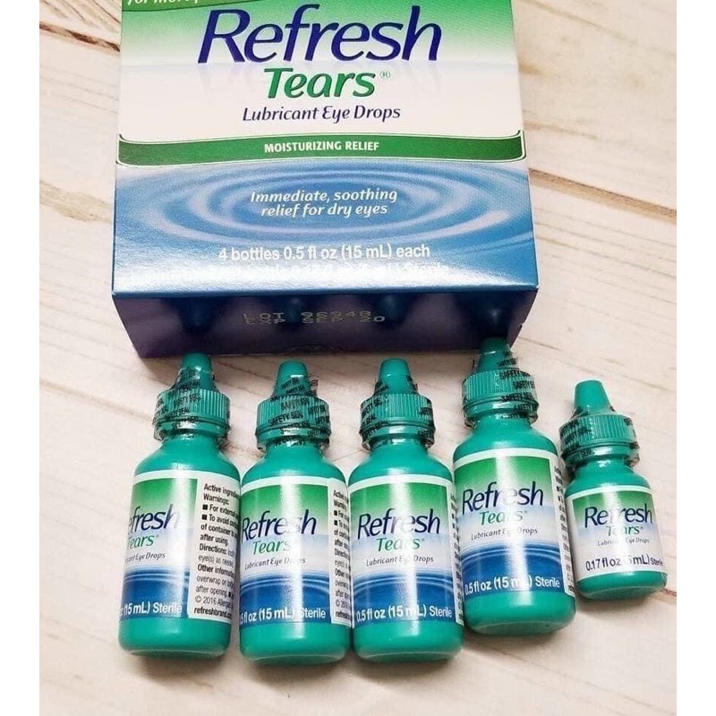 Nước nhỏ mắt nhân tạo Refresh [hàng Mỹ]