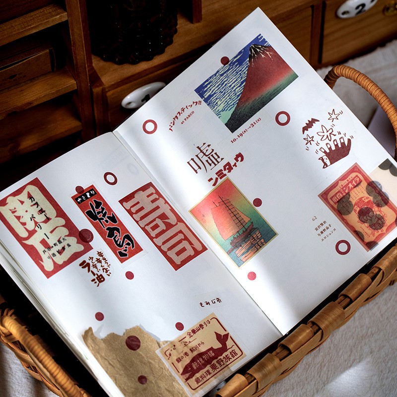 Bộ 50 Miếng Dán Trang Trí Họa Tiết Đáng Yêu Bắt Mắt