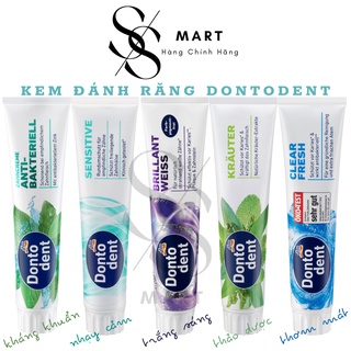 Kem Đánh Răng Dontodent các màu