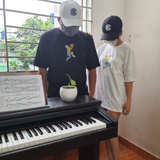 Áo thun in bóng rổ , tay ngắn , có túi , t shirt cổ tròn in