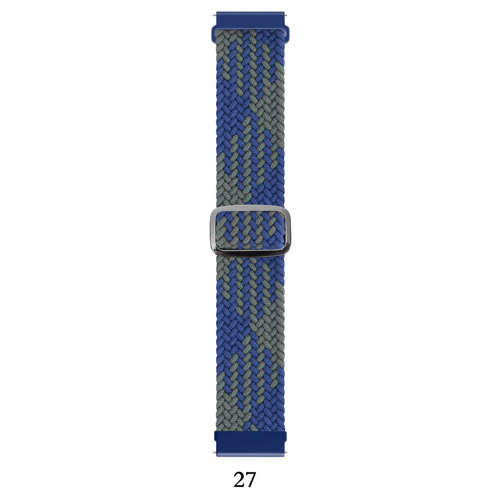 Vòng Dây Bện 20Mm 22Mm Cho Đồng Hồ Thông Minh Samsung Galaxy Watch 3 46Mm 42Mm Active 2 40mm 44Mm Gear S3 GT2 Pro