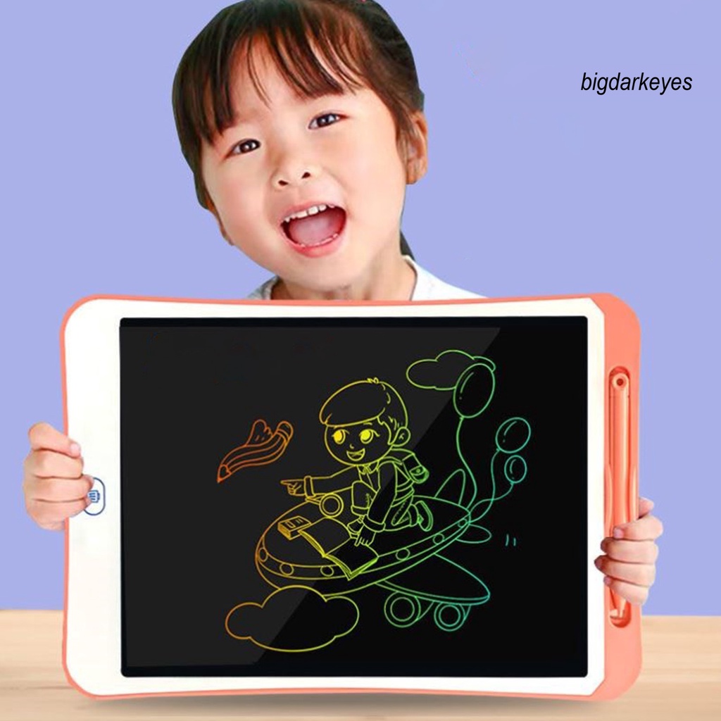 1 Bộ Bảng Viết Điện Tử Bằng Nhựa Chống Nước Màn Hình LCD 4.4Inch/6.5Inch/8.5Inch An Toàn Cho Bé