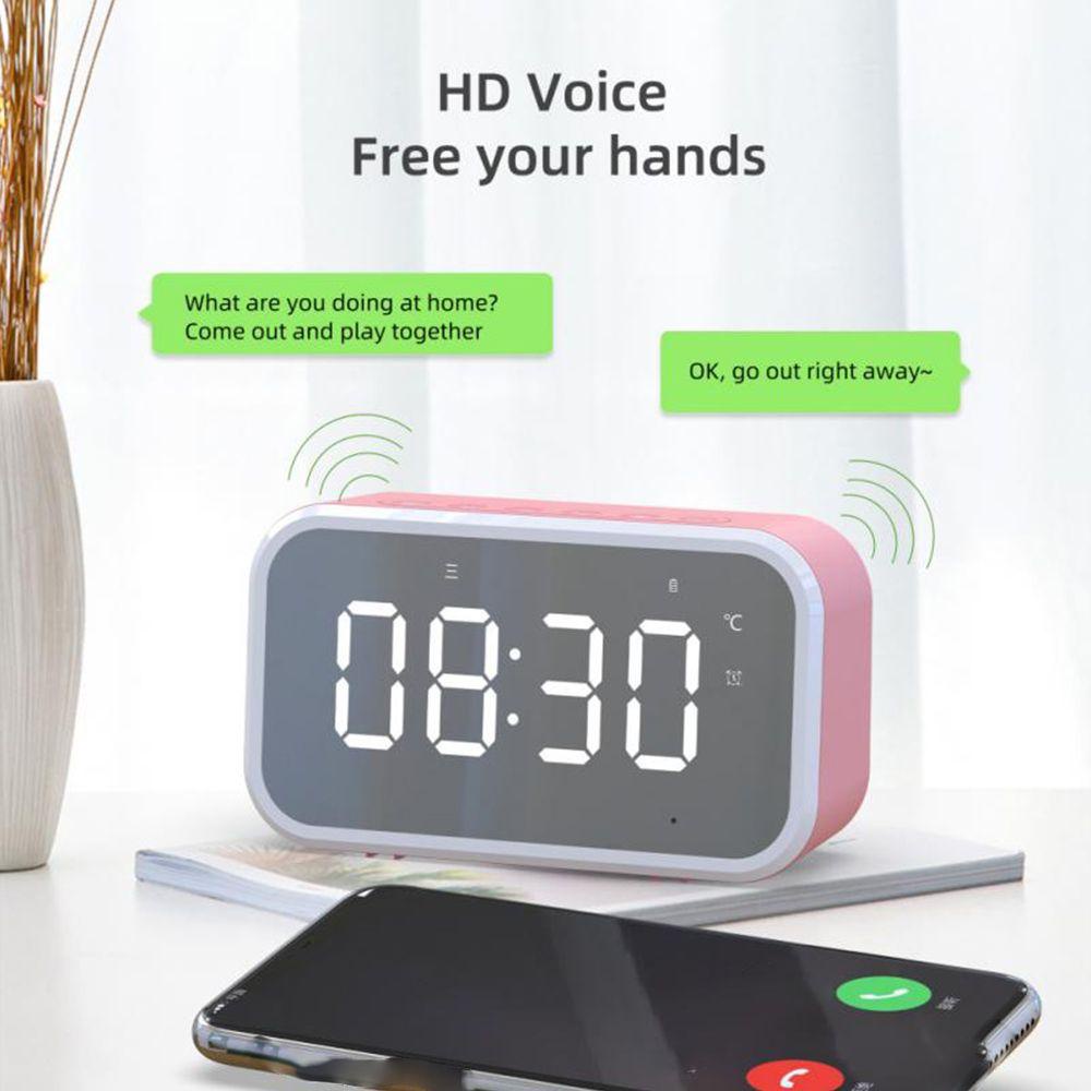 Đồng Hồ LED Kỹ Thuật Số Để Bàn Có Chức Năng Đánh Thức / Hẹn Giờ / Đài FM Màn Hình Hiển