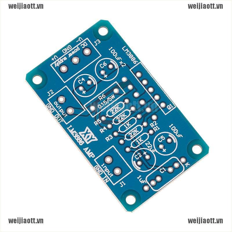 DC Bảng Mạch Khuếch Đại Âm Thanh ± 20-28v 68w Lm3886Tf