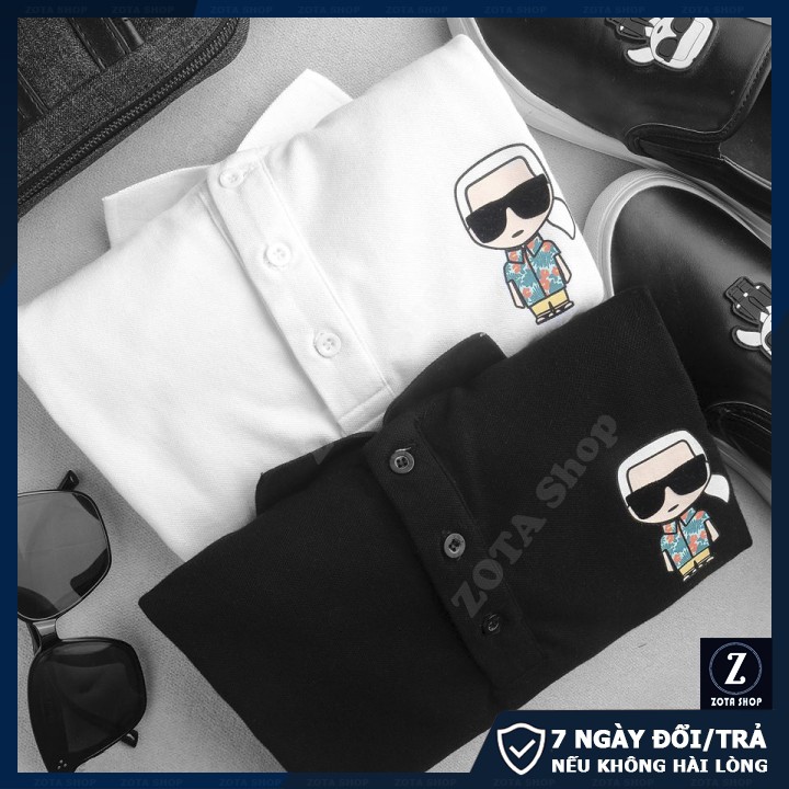 Áo thun nam cổ trụ cao cấp, áo polo nam cotton cá sấu 4 chiều KSPL115 | BigBuy360 - bigbuy360.vn