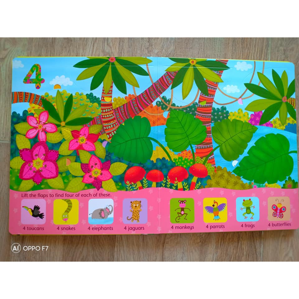 Sách Lift-the-Flap Counting Book