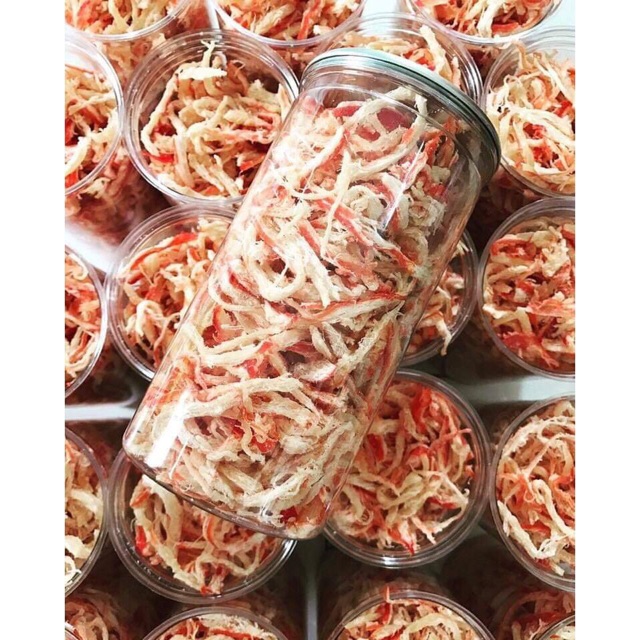 Mực cán xé sợi DUY ĐIỆP 100g/200g FREESHIP, đóng hộp ăn liền thượng hạng, cá khô tẩm, đặc sản Việt Nam, món ngon 3 miền | BigBuy360 - bigbuy360.vn