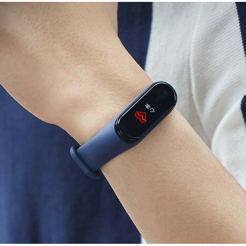 Phim dán bảo vệ màn hình đồng hồ thông minh đeo tay Mi Band 4 chống cháy nổ / trầy xước