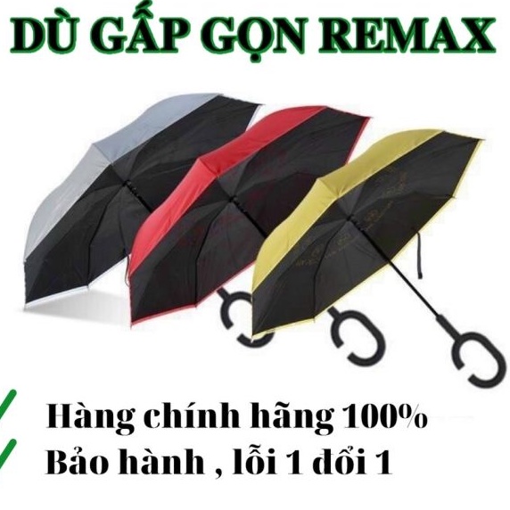 Ô dù mở gấp ngược thông minh remax WK Design Tay cầm chữ C tiện dụng
