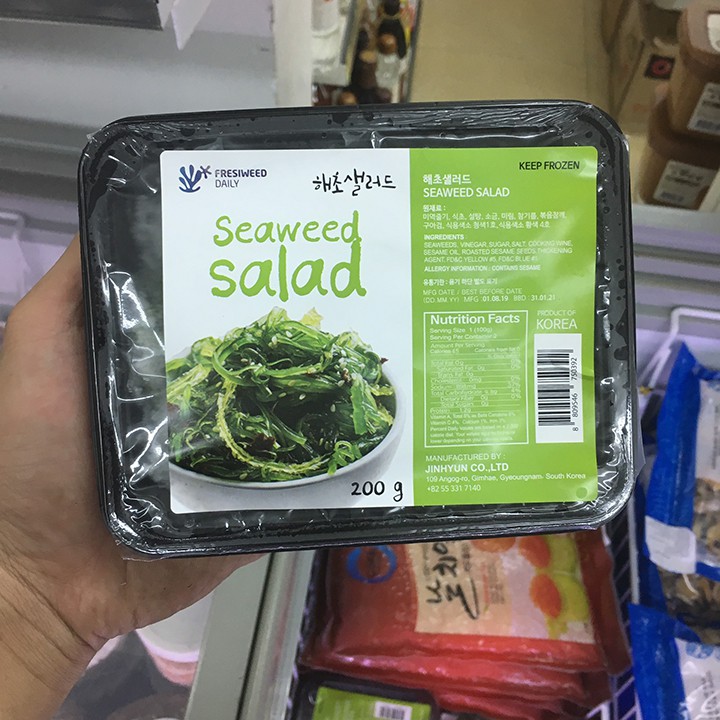 RONG BIỂN TƯƠI LÀM SALAD 200GR/GÓI (SHOP XIN PHÉP CHỈ SHIP Ở HÀ NỘI VÀ CÁC TỈNH LÂN CẬN)