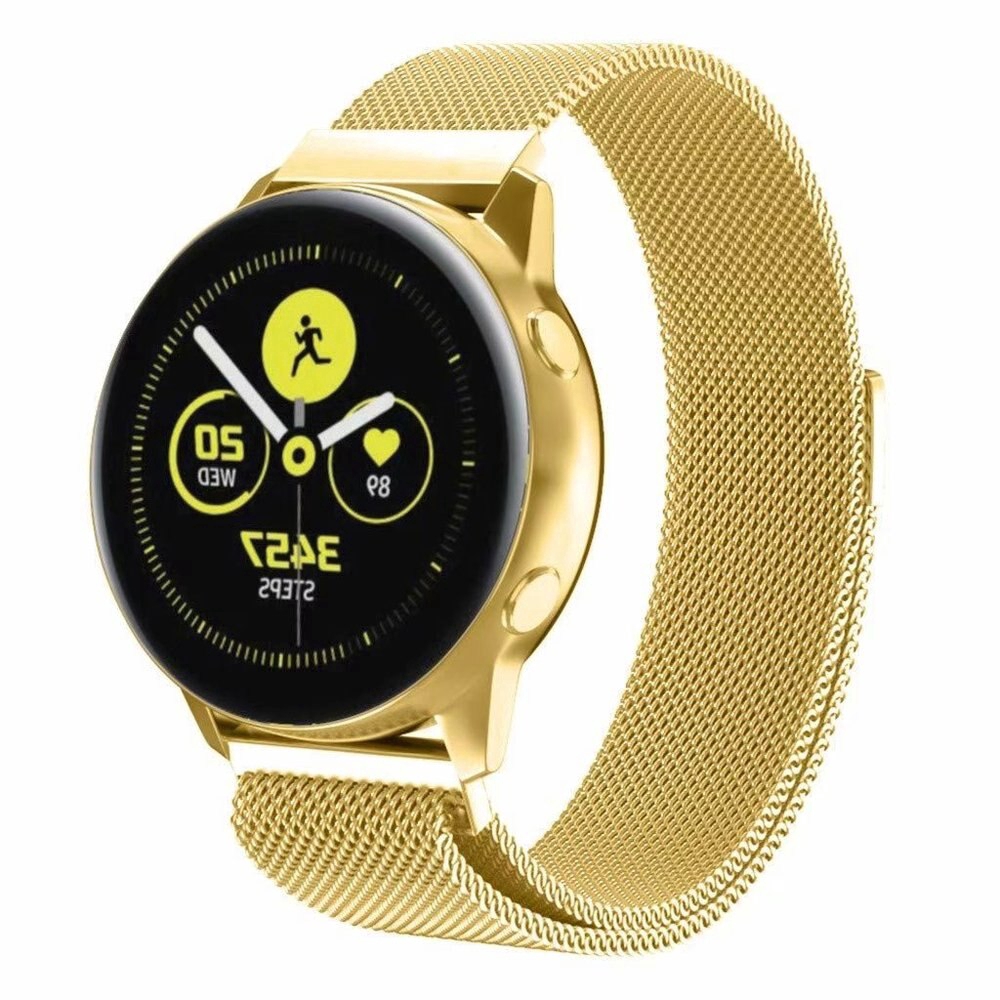 20MM 22MM band for Samsung Galaxy Watch Active 42mm 46mm Gear Sport S2 S3 Milanese Loop Strap
