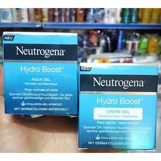 [Auth-Bill UK] Kem dưỡng ẩm Neutrogena Hydro Boost Gel Cream Extra Dry Skin 48g