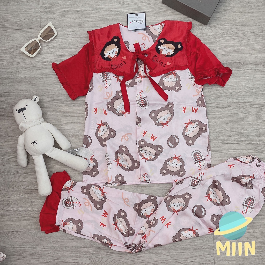 [NGỦ CAO CẤP] BỘ PYJAMA CÔ BÉ CUTE - CHẤT LIỆU LATIN CAO CẤP - PHIÊN BẢN ĐÁNG YÊU