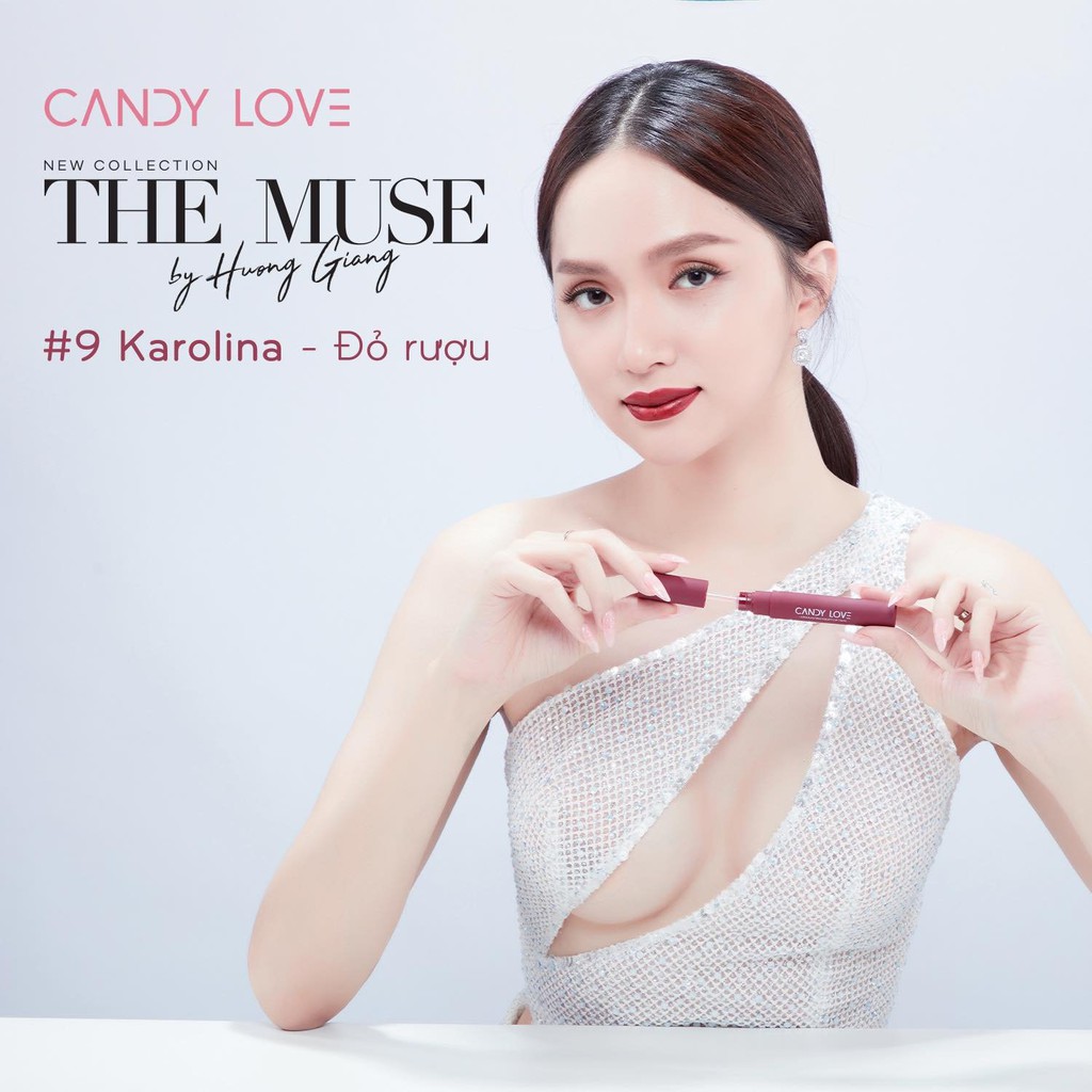 SON CANDY LOVE 09 KAROLINA ĐỎ RƯỢU – THE MUSE LIMITED 2021