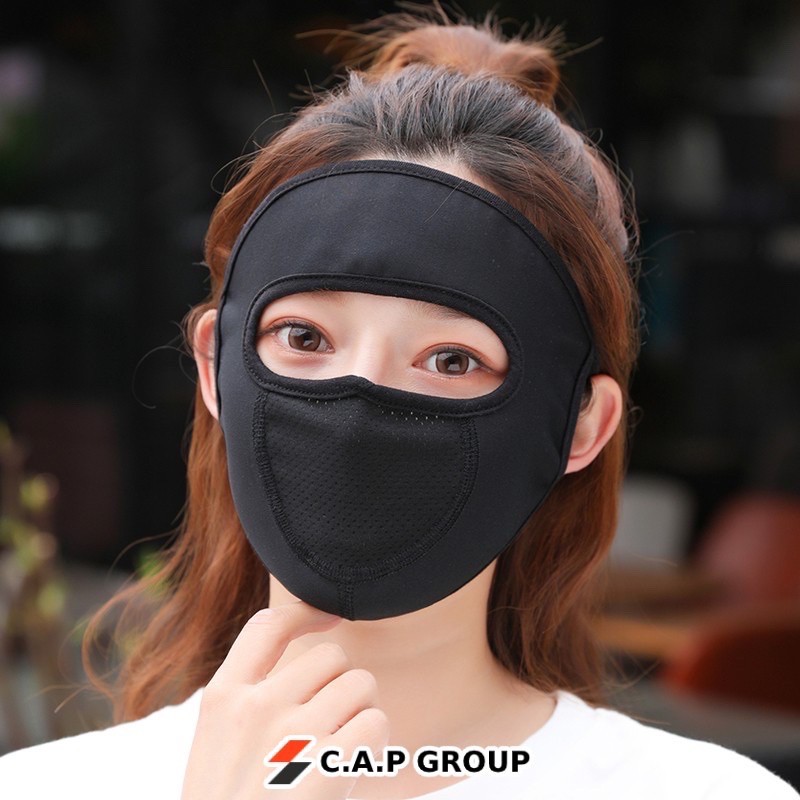 Khẩu trang vải mùa hè, che kín mặt, chống nắng,chống tia uv | BigBuy360 - bigbuy360.vn
