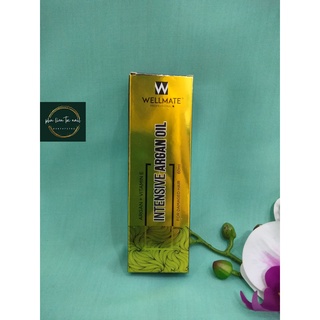 Tinh dầu dưỡng tóc Intensive Argan Oil 60ml wellmate lọ màu vàng - Trường Thọ, TĐ
