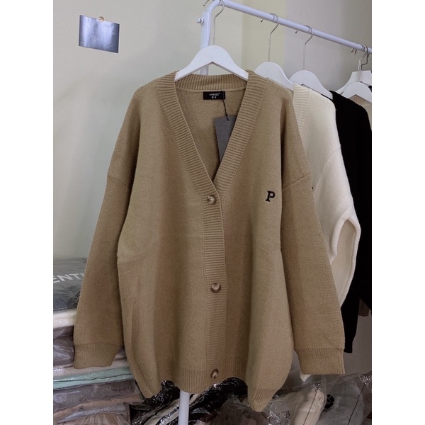 Áo Cadigan hàn quốc chất len dày form to | BigBuy360 - bigbuy360.vn