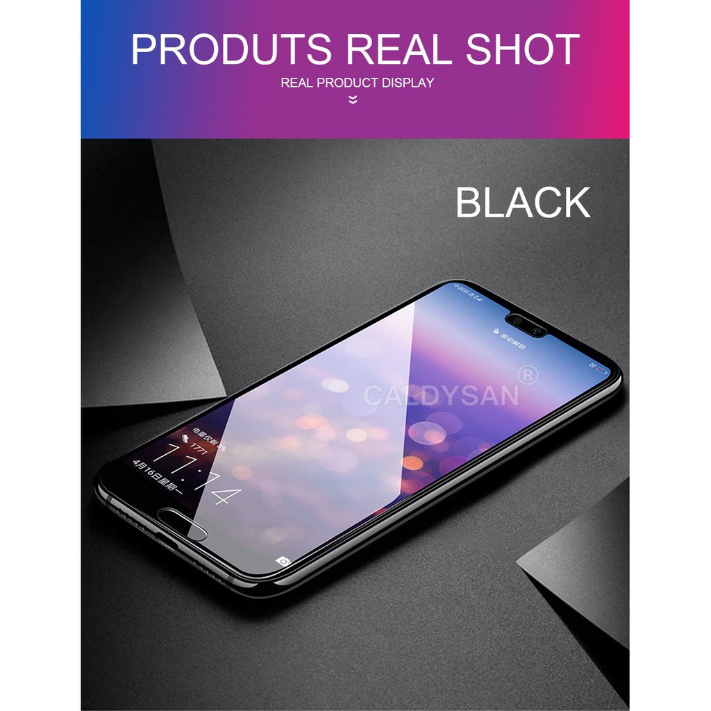 Miếng dán 5D Full màn cho Huawei P10 - Đen