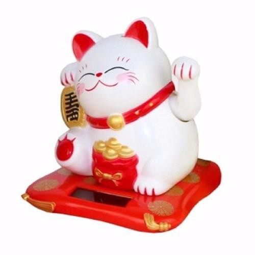 Combo 3 mèo may mắn vẫy tay năng lượng mặt trời size nhỏ | BigBuy360 - bigbuy360.vn