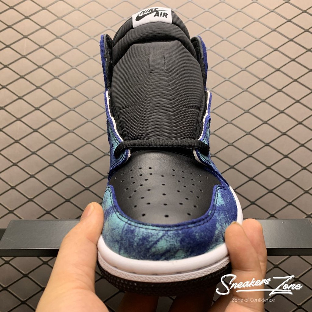 Giày Thể Thao AIR JORDAN 1 Retro High Tie Dye Xanh Dương Cao Cổ Nhiều Màu Sneakers World