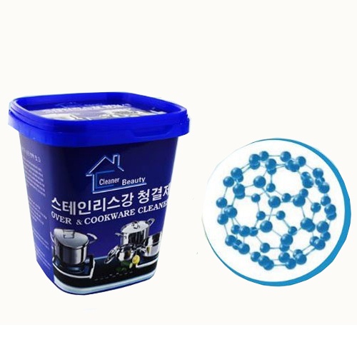 Bột tấy xoong nồi Hàn Quốc, dụng cụ nhà bếp tẩy trắng các vận dụng nhà bếp