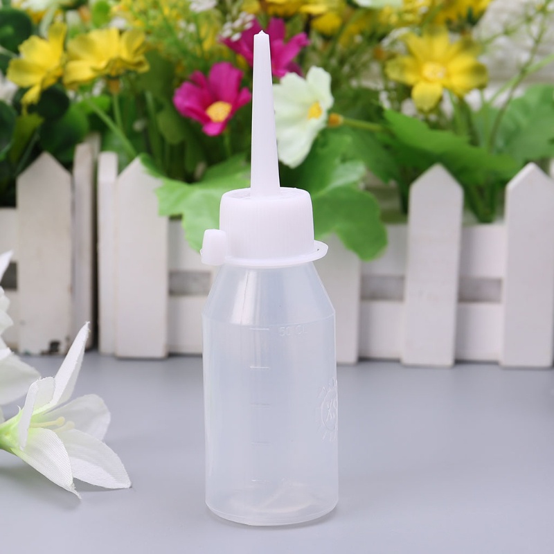 Bình Đựng Dầu Dạng Xịt Màu Trắng Trong Suốt Dung Tích 50ml Tiện Dụng
