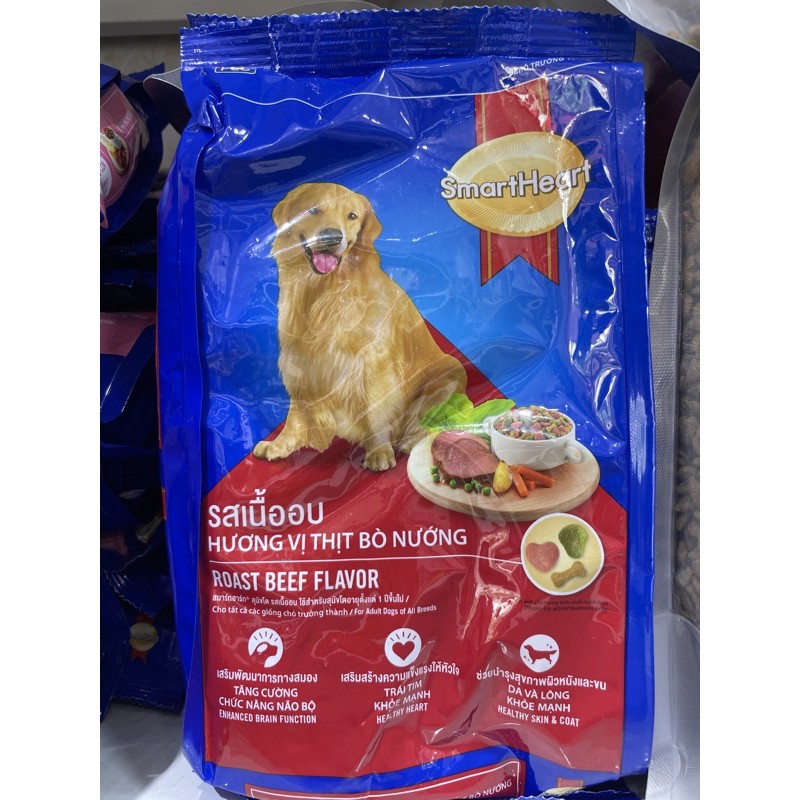 Hạt Smartheart 400g vị bò cho chó trưởng thành