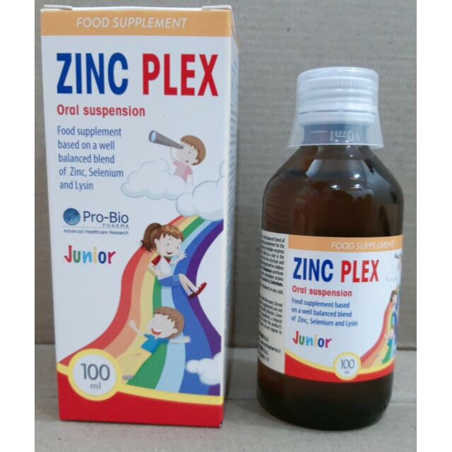 [ CHÍNH HÃNG + QUÀ TẶNG ] ZinC Plex - Bổ Sung Kẽm, Lysin Trẻ Hết Biếng Ăn, Hỗ Trợ Tăng Đề Kháng