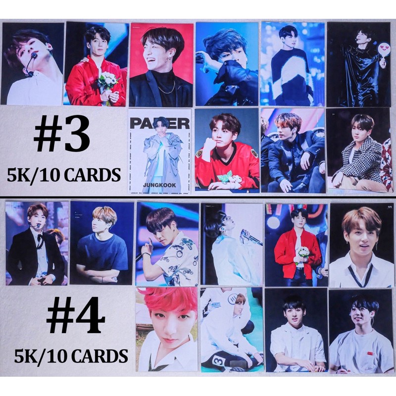 (Có sẵn) Sale set card JUNGKOOK BTS giá rẻ | BigBuy360 - bigbuy360.vn