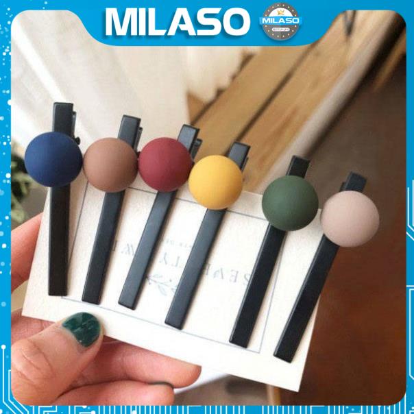 Kẹp Tóc Mái MILASO Kẹp Tóc Hàn Quốc Mỏ Vịt Phong Cách Nhiều Màu Xinh Xắn FAH-001254