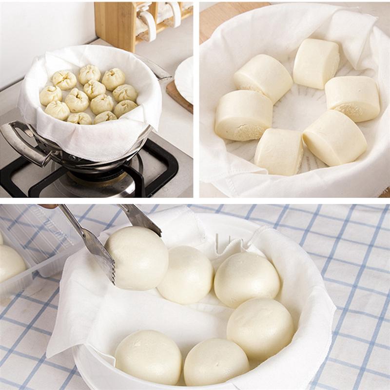 Vải cotton chống dính dùng cho hấp thực phẩm tiện lợi