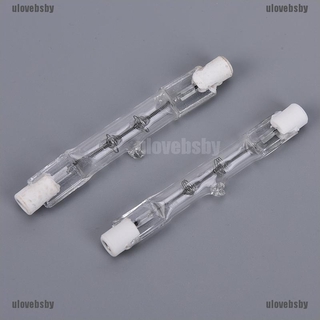 【ulovebsby】R7s 220V Halogen Bulb 100W 200W Halogen Lamp 78mm Halogen Light Bul