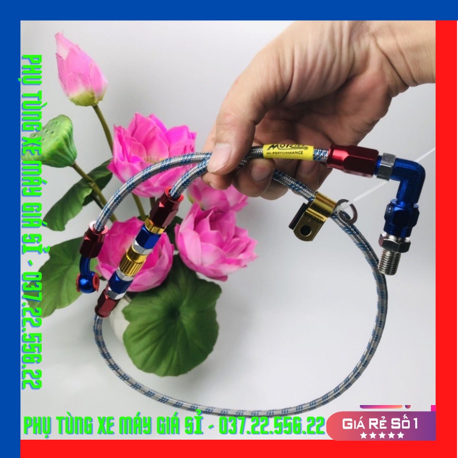 Dây dầu morin Thái Lan có đầu ngắt dầu CNC trước+ sau cho mọi dòng xe.