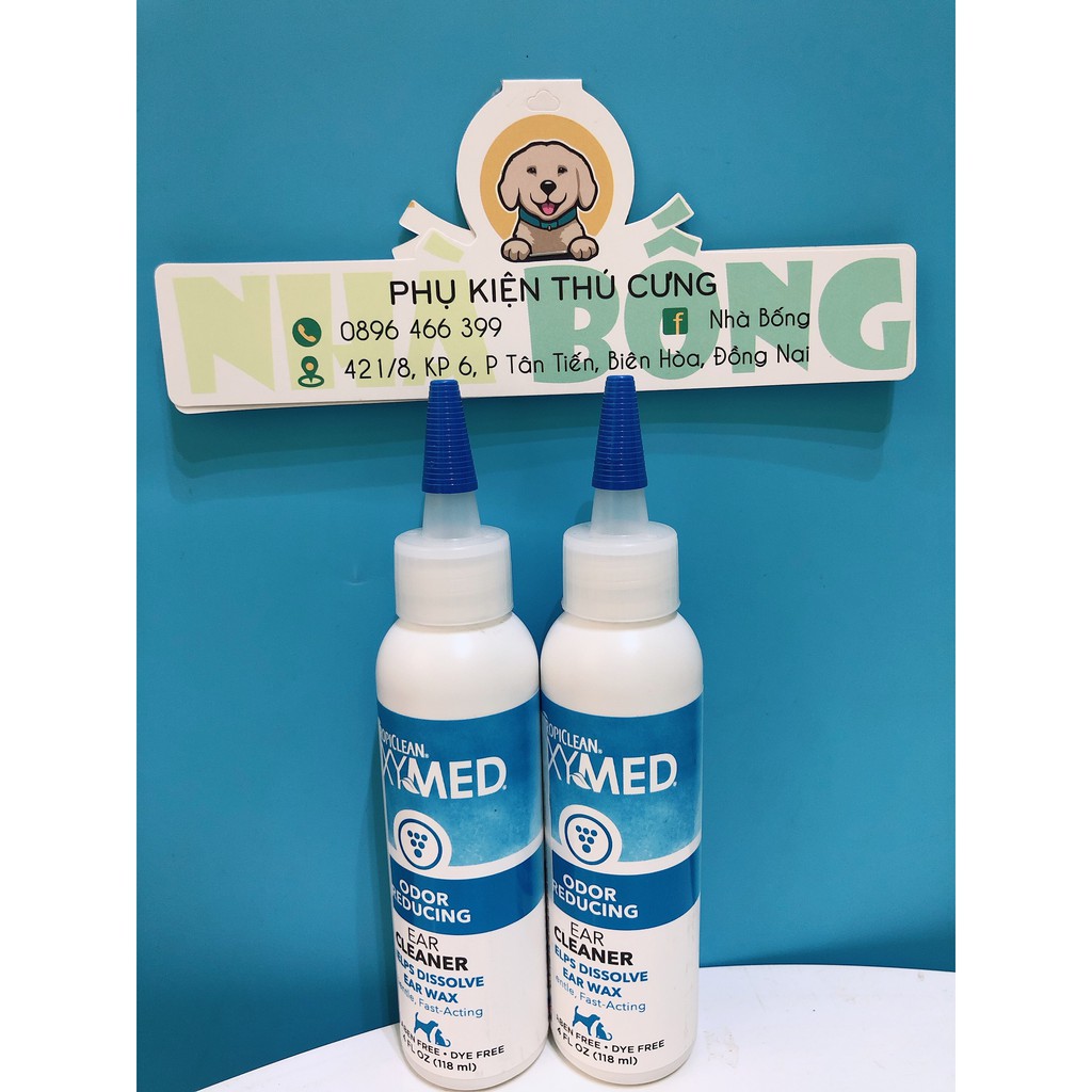 dung dịch rửa tai cho thú cưng - 118ml