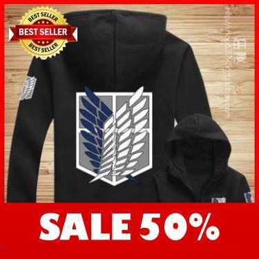 GIA TỐT - SALE- Áo Khoác Nỉ Anime Attack On Titan - áo cực HOT / có size cho trẻ em