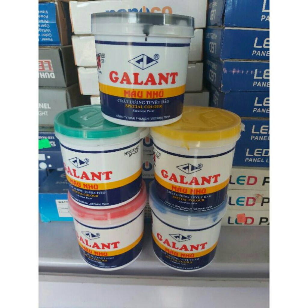 Tinh màu Galant, ve màu Galant pha sơn nước 225ml siêu đẹp pha màu thỏa ý thích